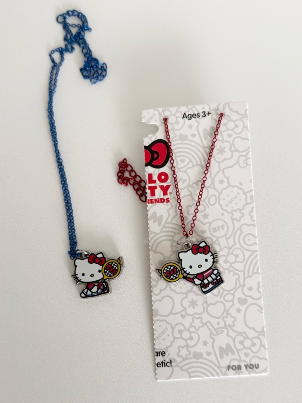 Sanrio hello kitty official collectible tennis necklaces